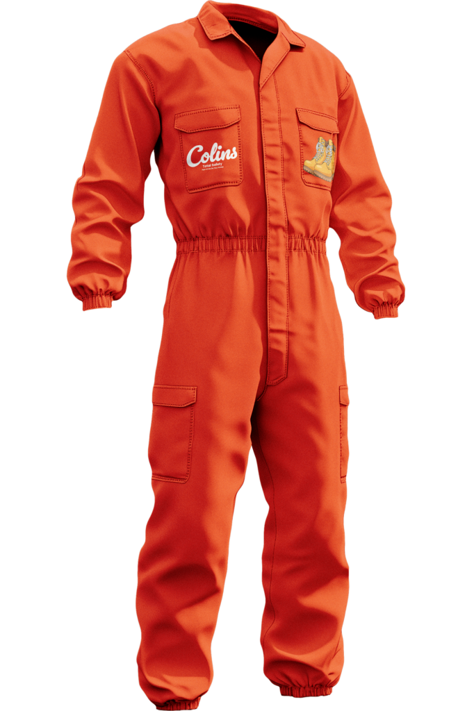 Branded coveralls